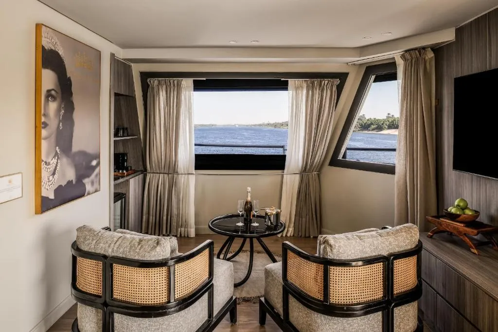 Cabin aboard the Historia The Boutique Nile Cruise Nile cruise
